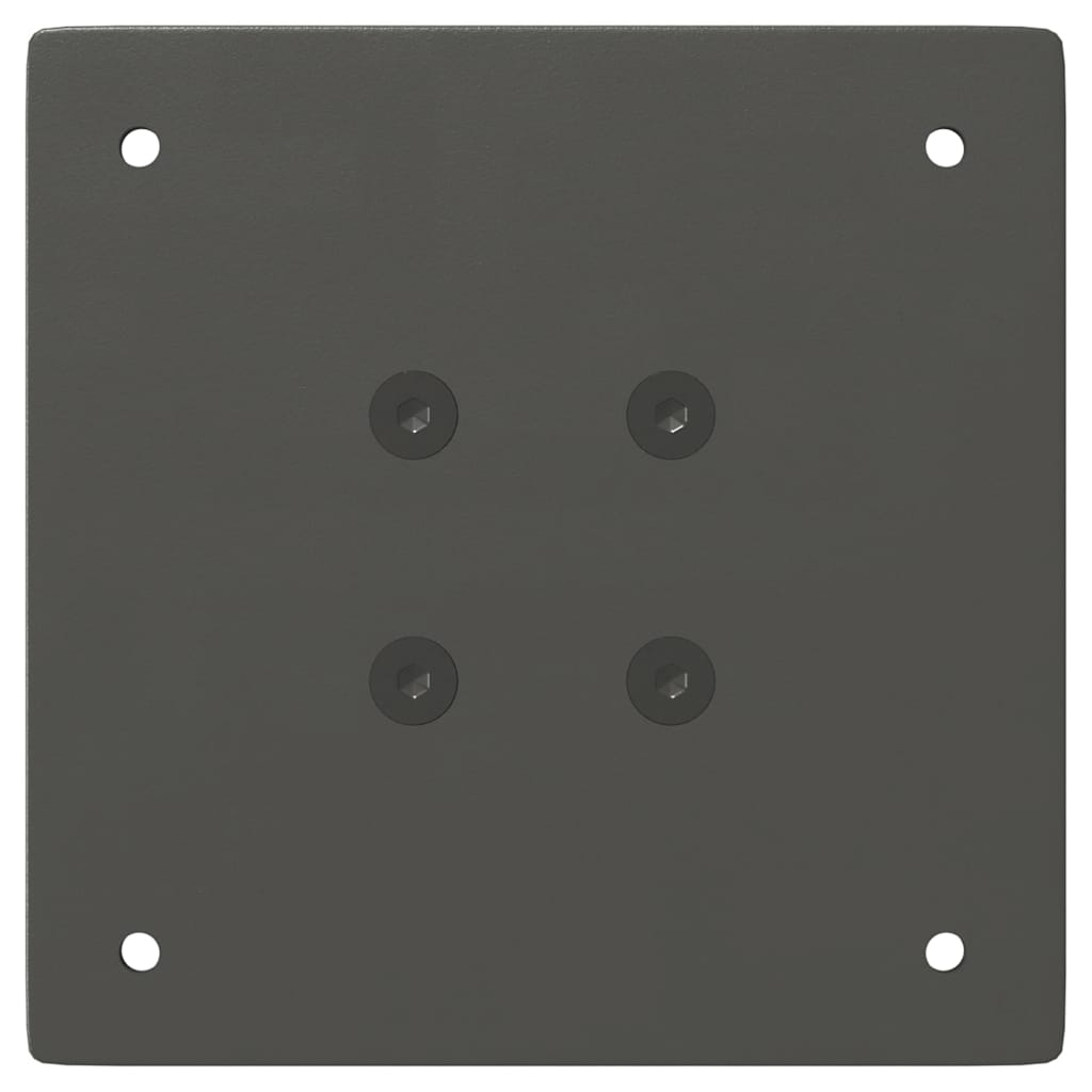 Bar Table Legs 4 pcs Anthracite 90-92 cm Steel