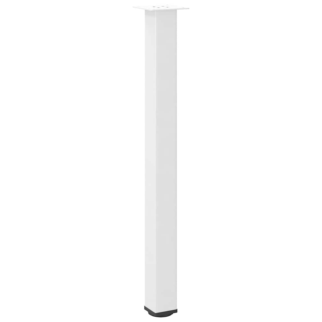 Bar Table Legs 4 pcs White 100-102 cm Steel