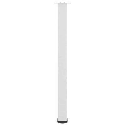 Bar Table Legs 4 pcs White 100-102 cm Steel
