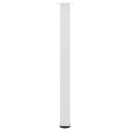Bar Table Legs 4 pcs White 100-102 cm Steel