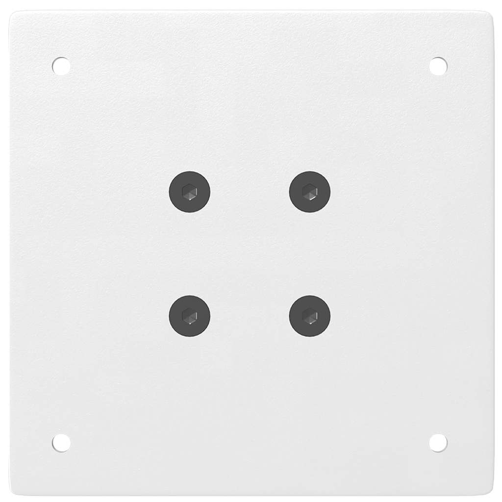 Bar Table Legs 4 pcs White 100-102 cm Steel