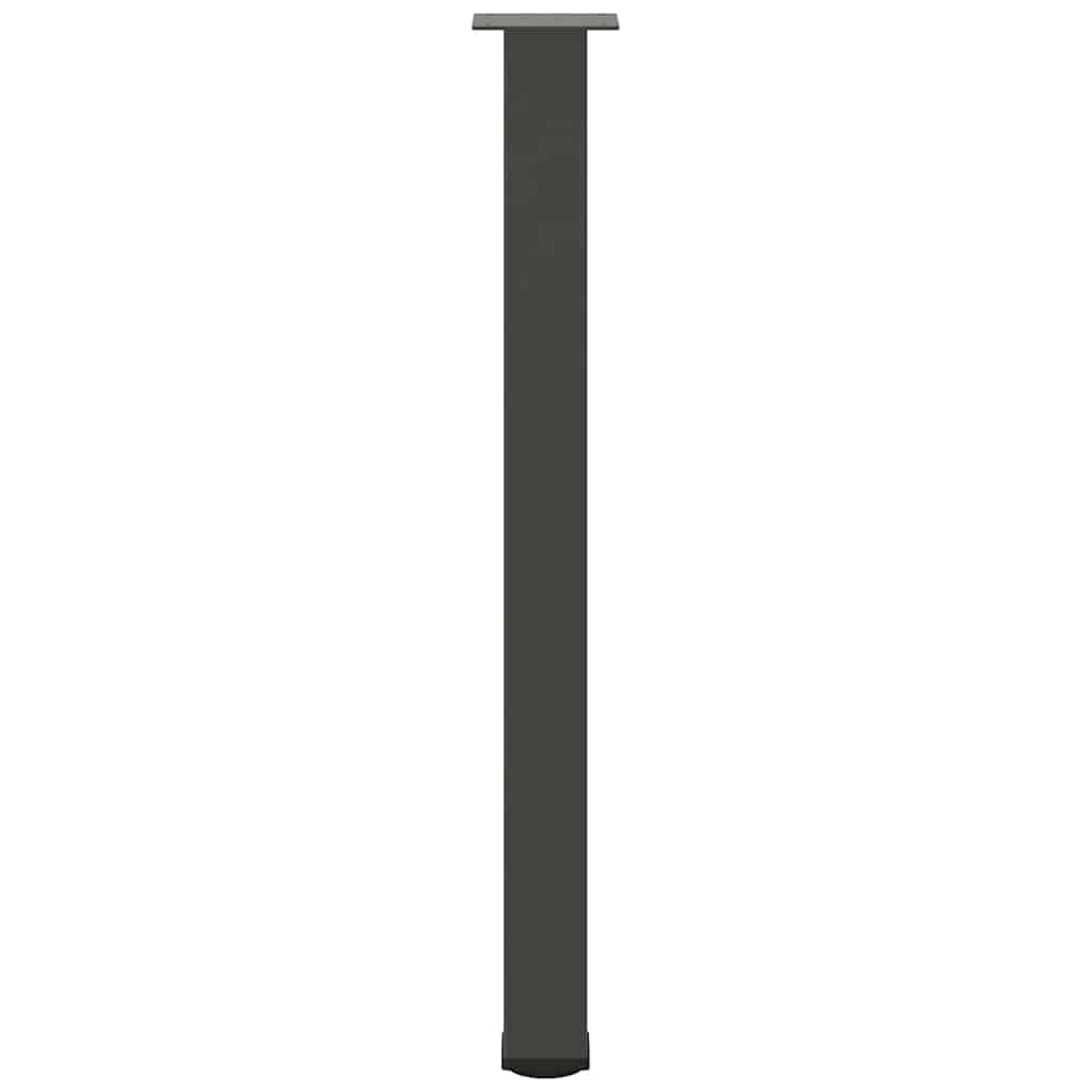 Bar Table Legs 4 pcs Anthracite 100-102 cm Steel