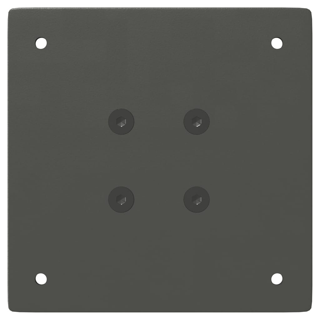 Bar Table Legs 4 pcs Anthracite 100-102 cm Steel