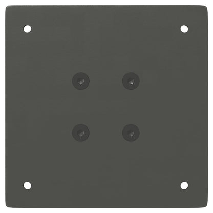 Bar Table Legs 4 pcs Anthracite 100-102 cm Steel