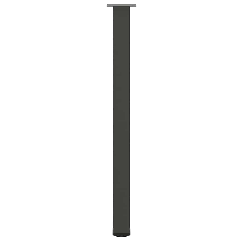 Bar Table Legs 4 pcs Anthracite 110-112 cm Steel