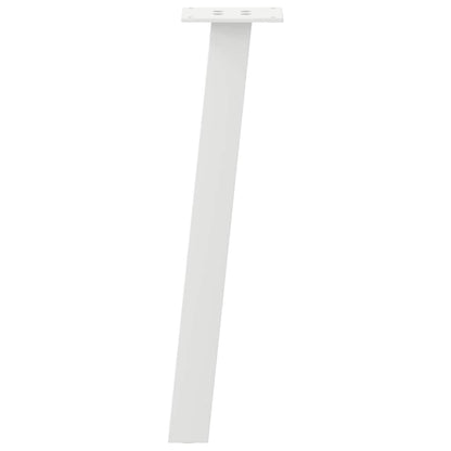 Coffee Table Legs 4 pcs White 30 cm Steel