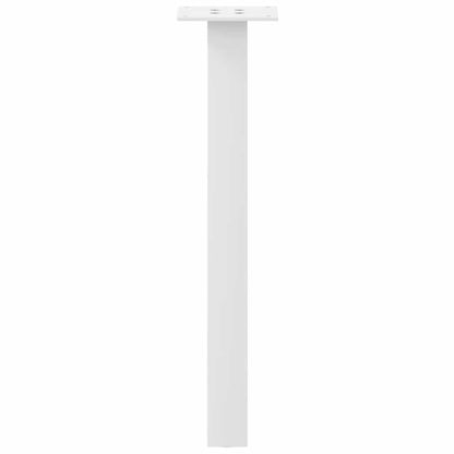 Coffee Table Legs 4 pcs White 30 cm Steel