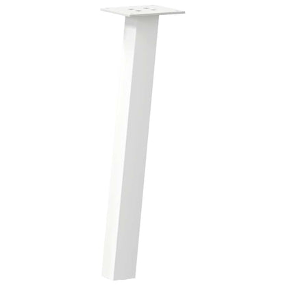 Coffee Table Legs 4 pcs White 42 cm Steel