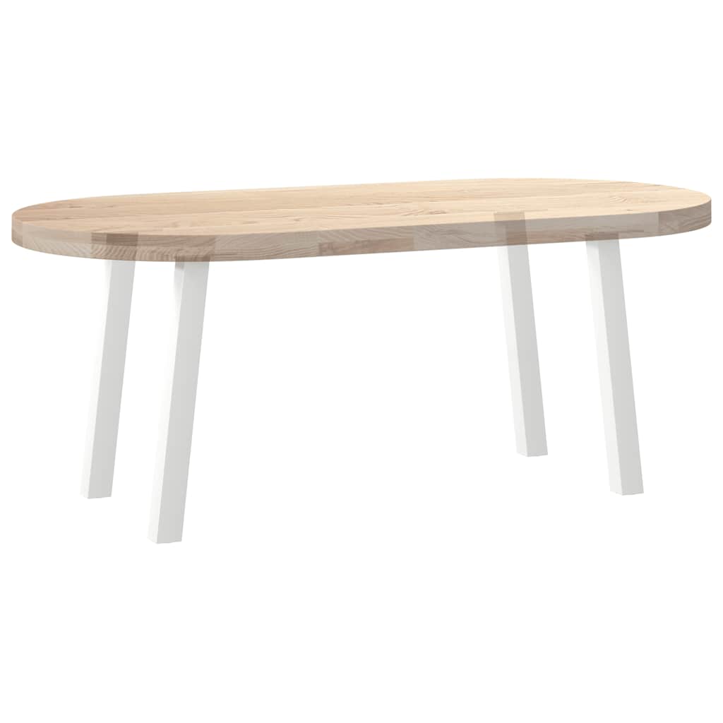 Coffee Table Legs 4 pcs White 42 cm Steel