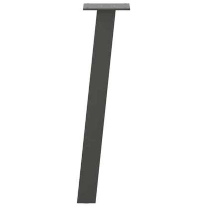 Coffee Table Legs 4 pcs Anthracite 42 cm Steel