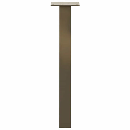 Coffee Table Legs 4 pcs Natural Steel 42 cm Steel