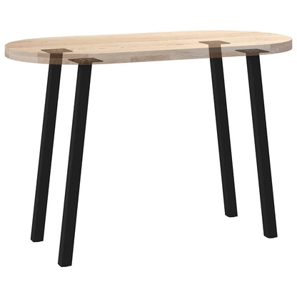 Console Table Legs 4 pcs Black 72 cm Steel
