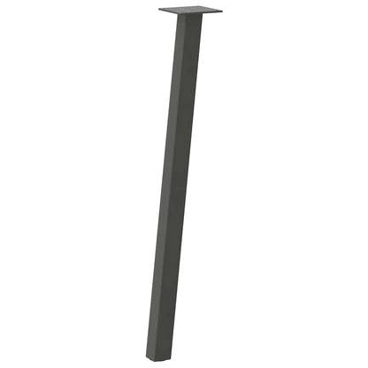 Console Table Legs 4 pcs Anthracite 72 cm Steel