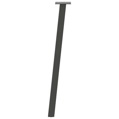 Console Table Legs 4 pcs Anthracite 72 cm Steel
