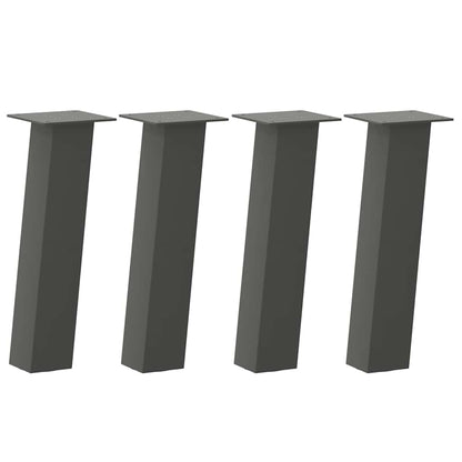 Coffee Table Legs 4 pcs Anthracite 30 cm Steel