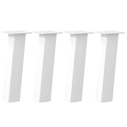 Coffee Table Legs 4 pcs White 42 cm Steel