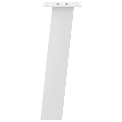 Coffee Table Legs 4 pcs White 42 cm Steel