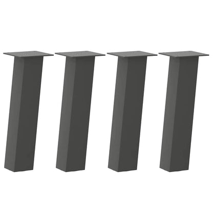 Coffee Table Legs 4 pcs Anthracite 42 cm Steel