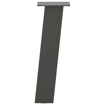 Coffee Table Legs 4 pcs Anthracite 42 cm Steel