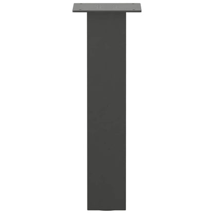 Coffee Table Legs 4 pcs Anthracite 42 cm Steel