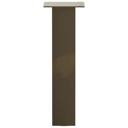 Coffee Table Legs 4 pcs Natural Steel 42 cm Steel