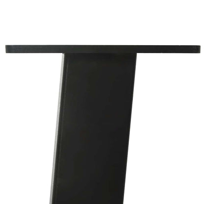Console Table Legs 4 pcs Black 72 cm Steel