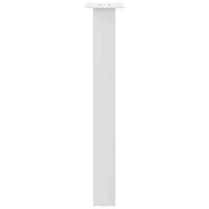 Console Table Legs 4 pcs White 72 cm Steel