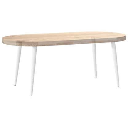 Coffee Table Legs Conical Shape 4 pcs White 30-31 cm Steel