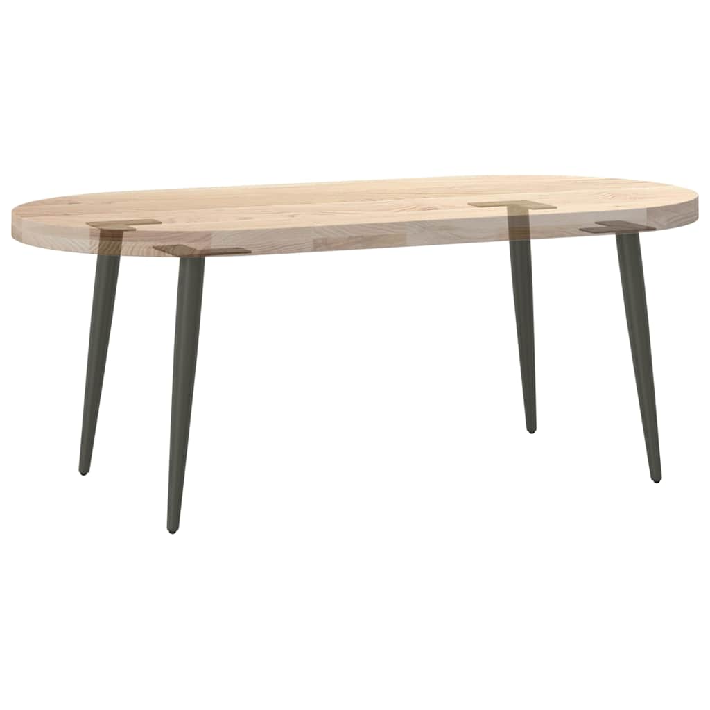 Coffee Table Legs Conical Shape 4 pcs Anthracite 30-31 cm Steel