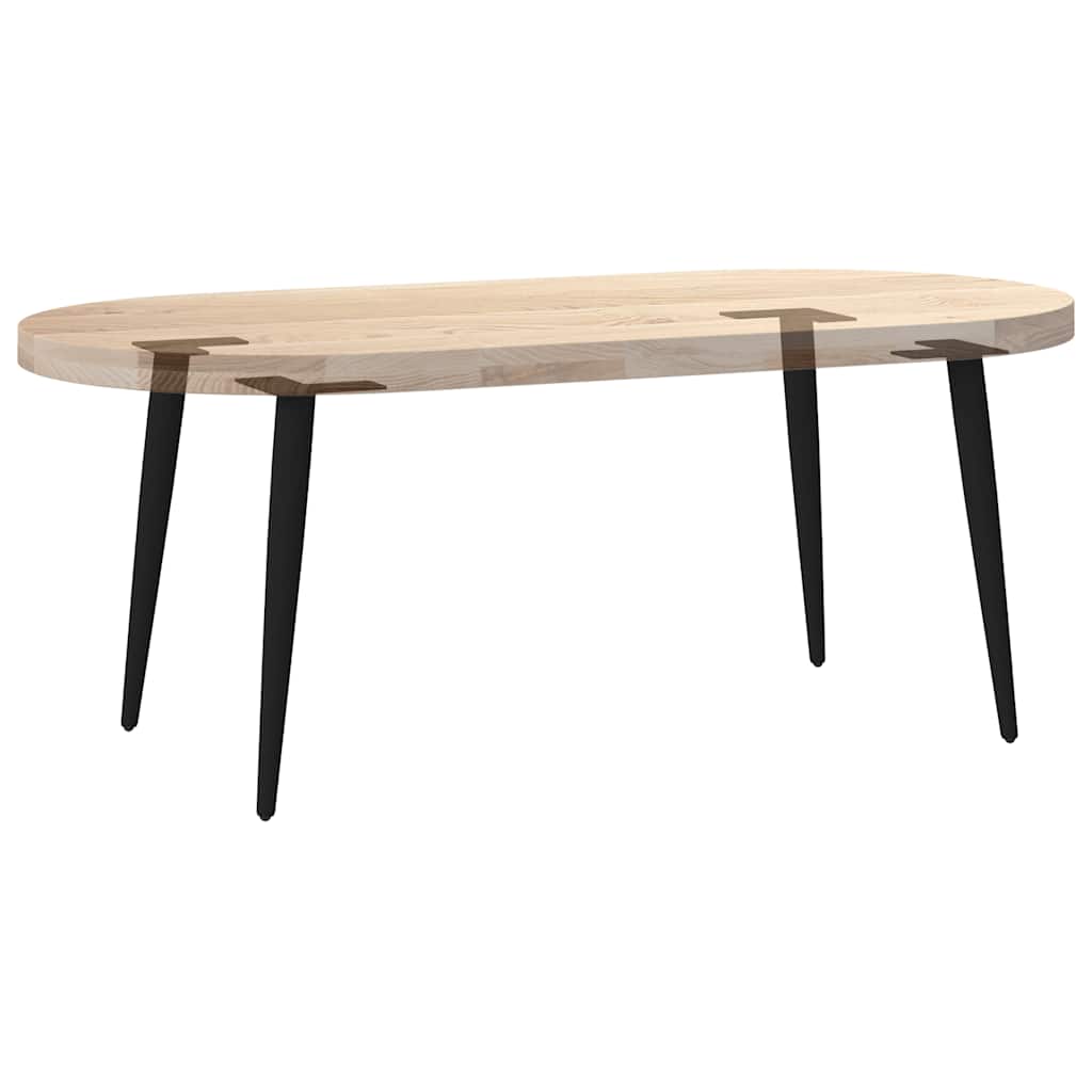 Coffee Table Legs Conical Shape 4 pcs Black 42-43 cm Steel