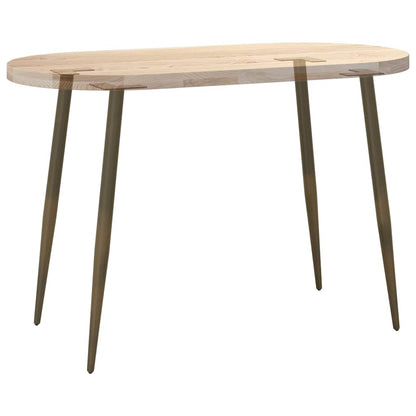 Console Table Legs Conical Shape 4 pcs Natural Steel 72-73 cm Steel