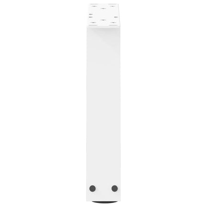 Coffee Table Legs V-Shape 2 pcs White 30x(30-31.3) cm Steel