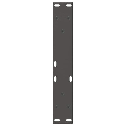 Coffee Table Legs V-Shape 2 pcs Anthracite 30x(30-31.3) cm Steel