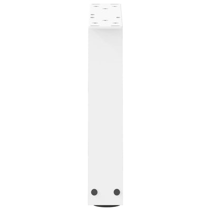Coffee Table Legs V-Shape 2 pcs White 40x(30-31.3) cm Steel