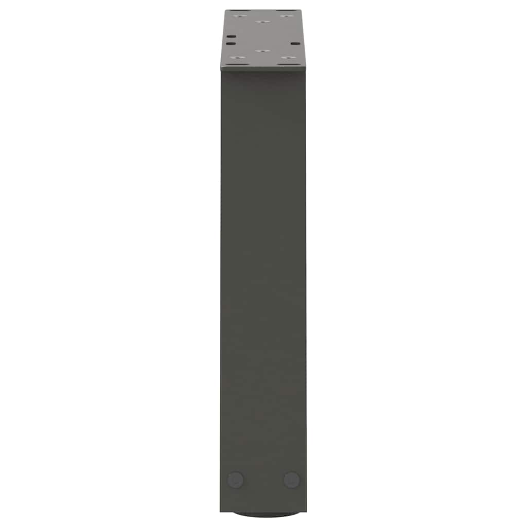 Coffee Table Legs V-Shape 2 pcs Anthracite 40x(30-31.3) cm Steel