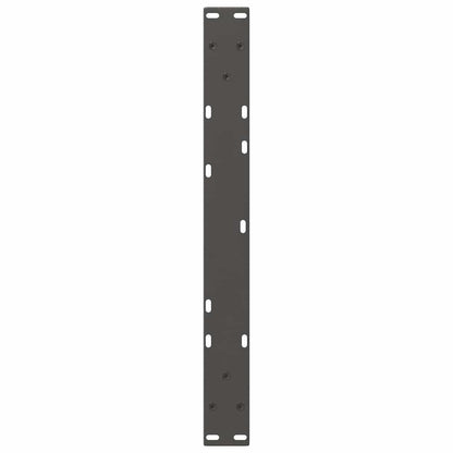 Coffee Table Legs V-Shape 2 pcs Anthracite 70x(30-31.3) cm Steel