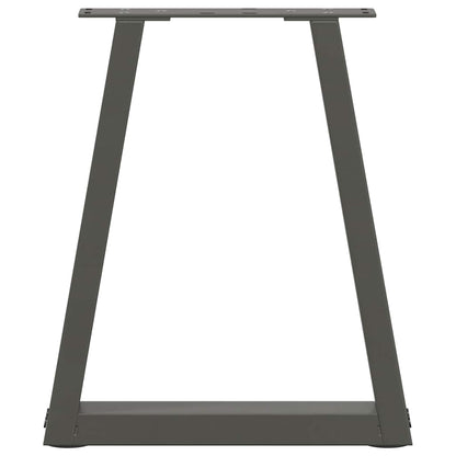 Coffee Table Legs V-Shape 2 pcs Anthracite 28x(42-43.3) cm Steel