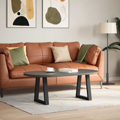 Dining Table Leg | Set of 2 | Black | Powder-Coated Steel