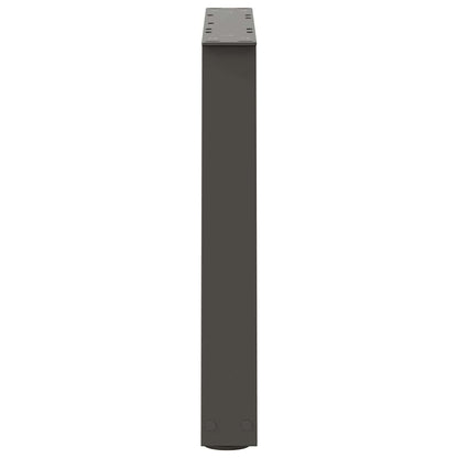 Coffee Table Legs V-Shape 2 pcs Anthracite 50x(42-43.3) cm Steel