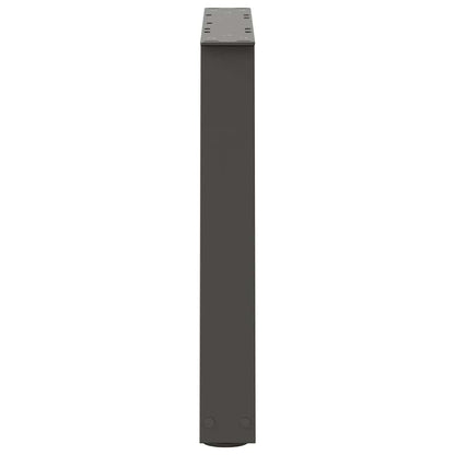 Coffee Table Legs V-Shape 2 pcs Anthracite 60x(42-43.3) cm Steel