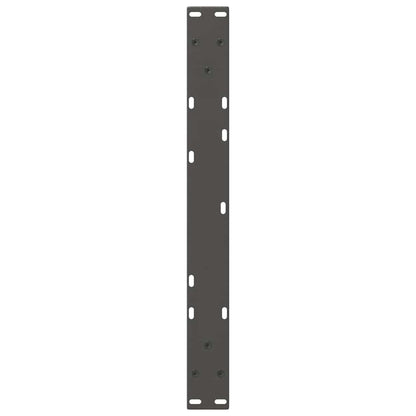 Coffee Table Legs V-Shape 2 pcs Anthracite 70x(42-43.3) cm Steel