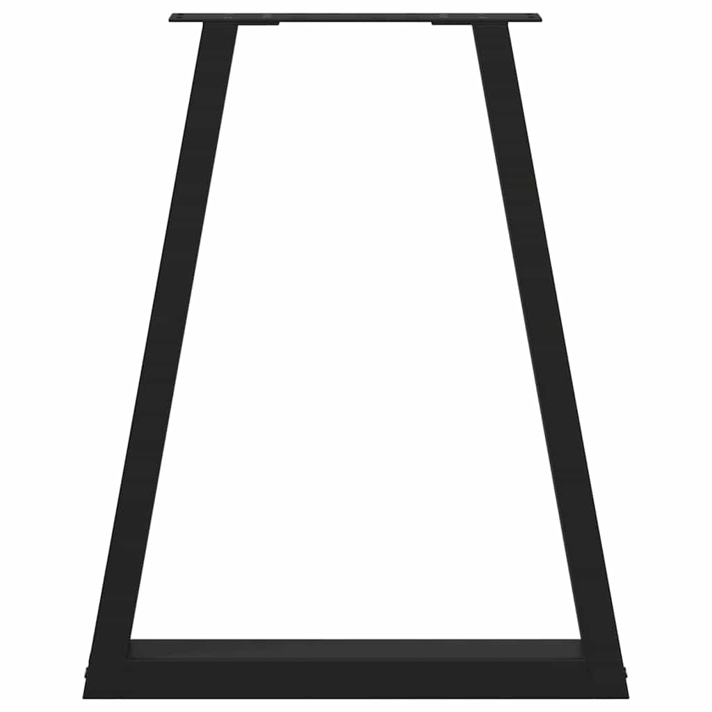 Coffee Table Leg | Set of 2 | Black | Steel | 50 x 72 cm
