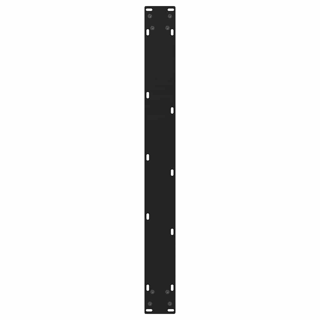 Dining Table Leg | Set of 2 | Black | Powder-coated steel