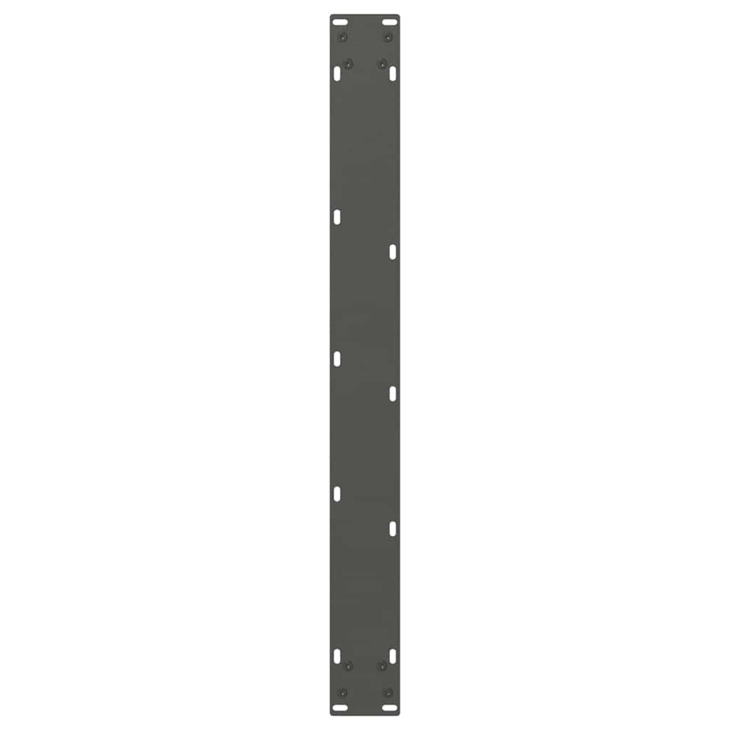 Dining Table Legs V-Shape 2 pcs Anthracite 70x(72-73.3) cm Steel