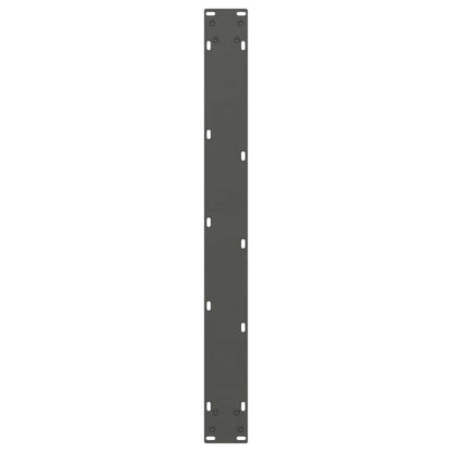 Dining Table Legs V-Shape 2 pcs Anthracite 80x(72-73.3) cm Steel