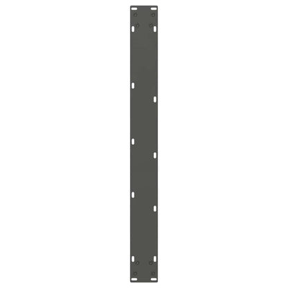 Dining Table Legs V-Shape 2 pcs Anthracite 90x(72-73.3) cm Steel