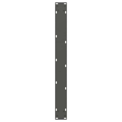 Dining Table Legs V-Shape 3 pcs Anthracite 100x(72-73.3) cm Steel