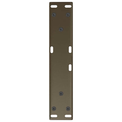Coffee Table Legs V-Shape 2 pcs Natural Steel 30x(30-31.3) cm Steel
