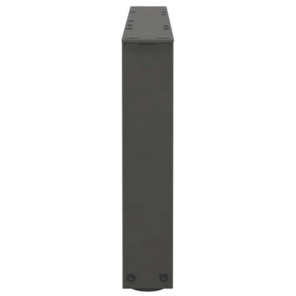 Coffee Table Legs V-Shape 2 pcs Anthracite 60x(30-31.3) cm Steel