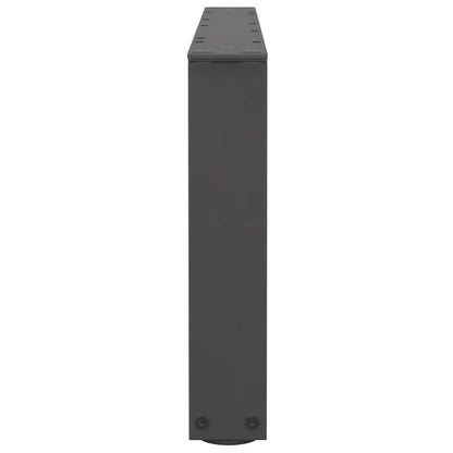 Coffee Table Legs V-Shape 2 pcs Anthracite 70x(30-31.3) cm Steel